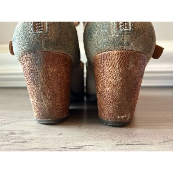 Kork-Ease Women's Stina Tan Suede Strap Ankle Booties sz 6.5M boho, western, cus - Picture 10 of 11